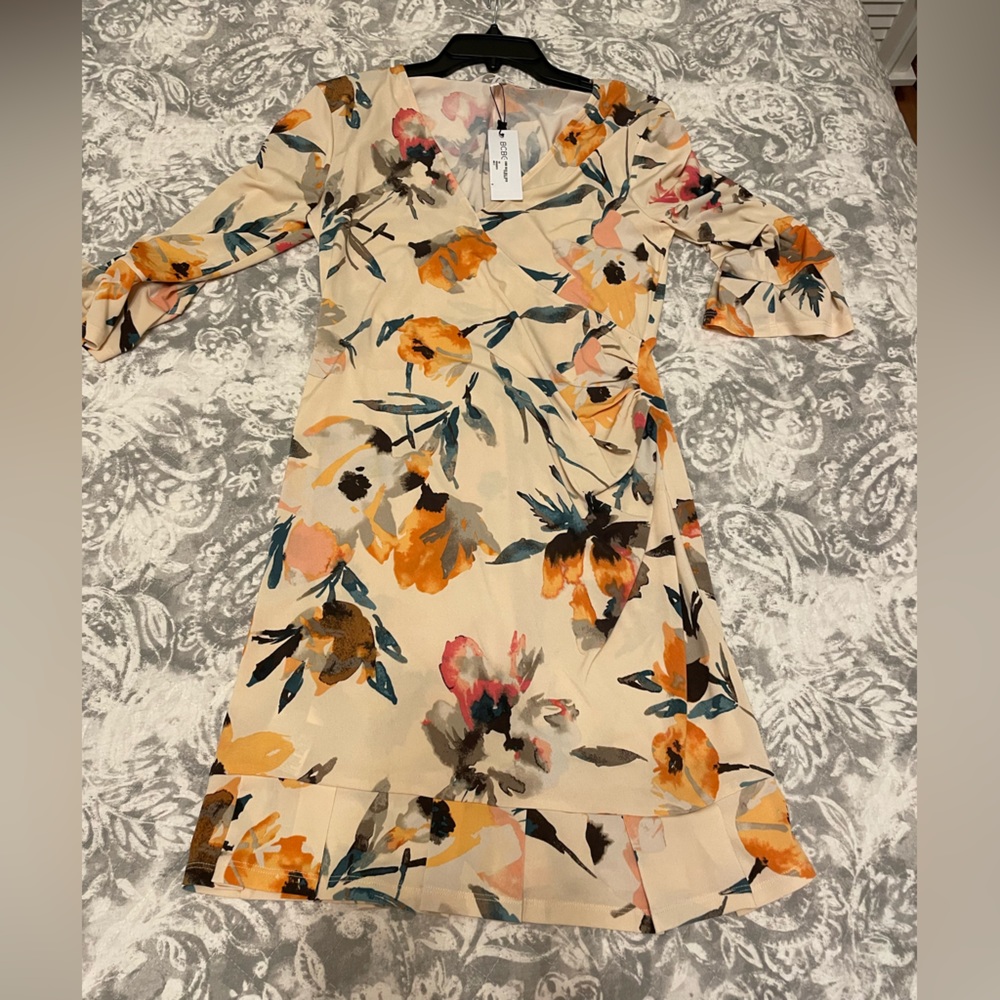 Multi color BCBG dress NWT